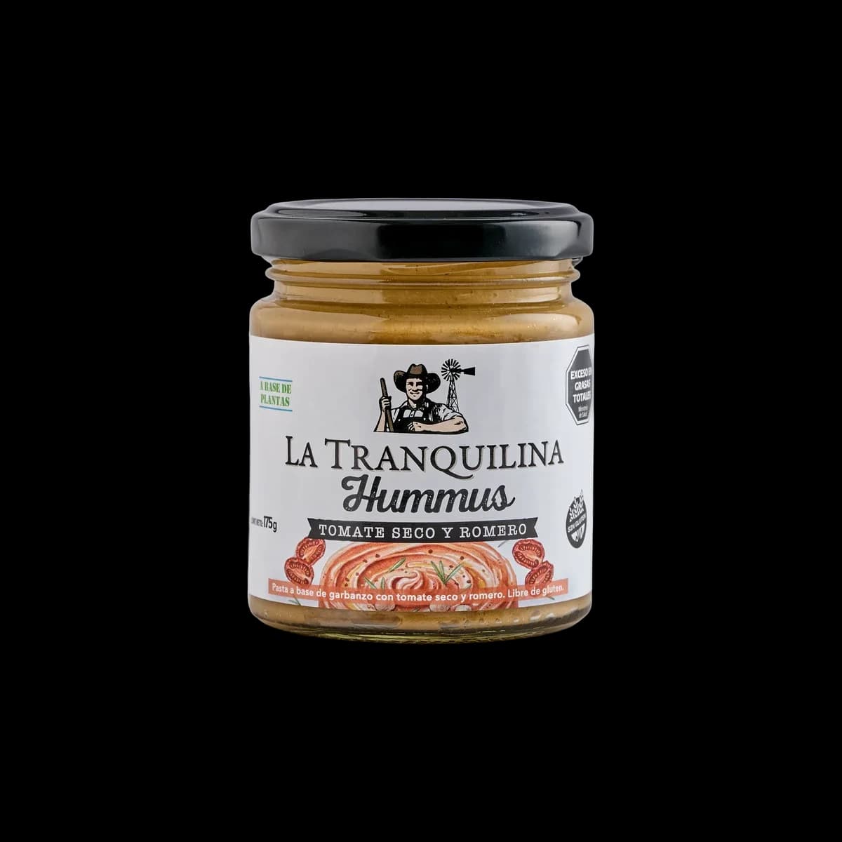 Hummus Tomate Seco y Romero