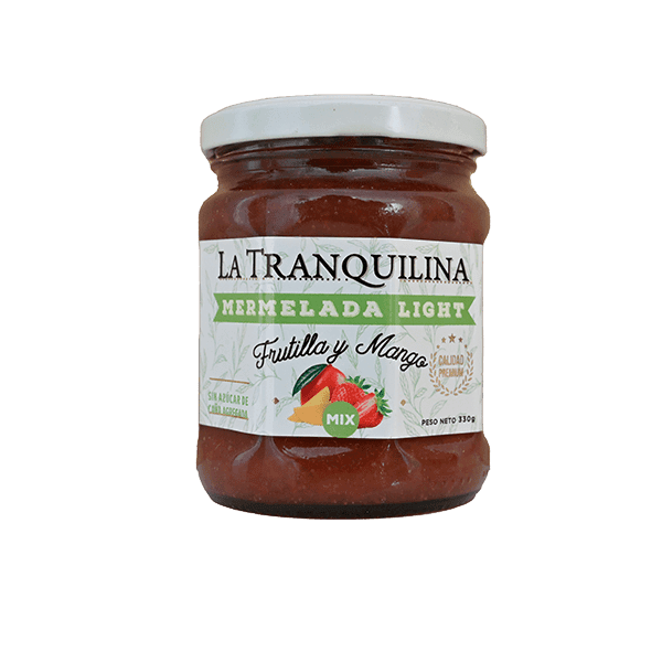 Mermelada de Frutilla y Mango Sin Azúcar