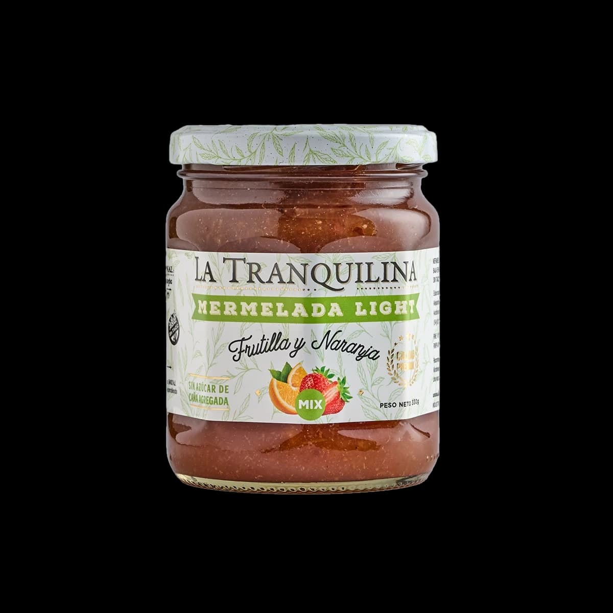 Mermelada Light de Frutilla y Naranja