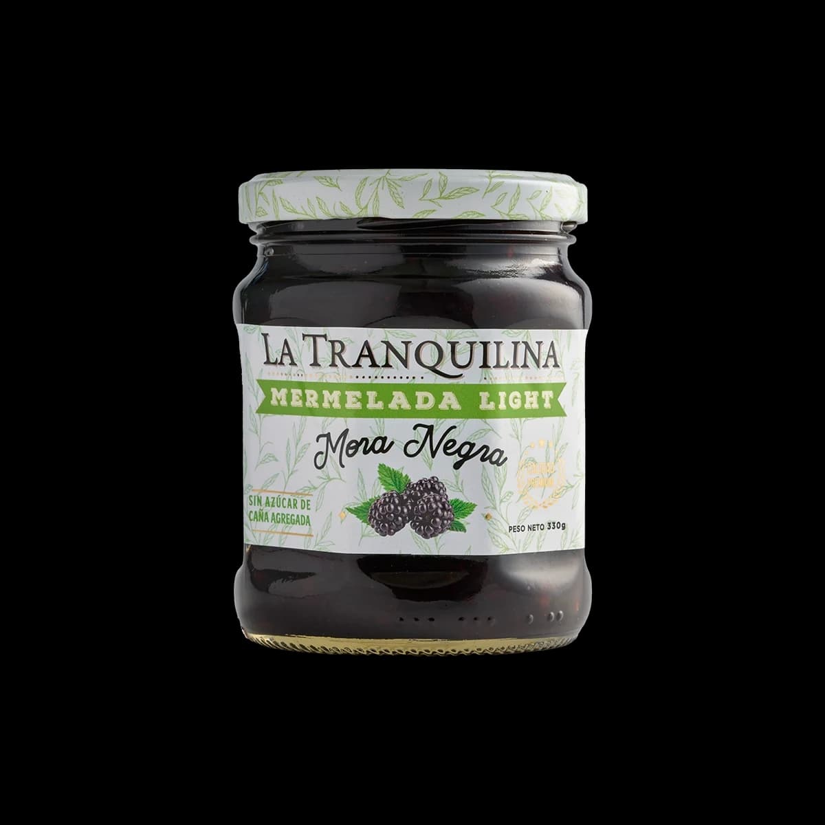 Mermelada de Mora Negra Sin Azúcar